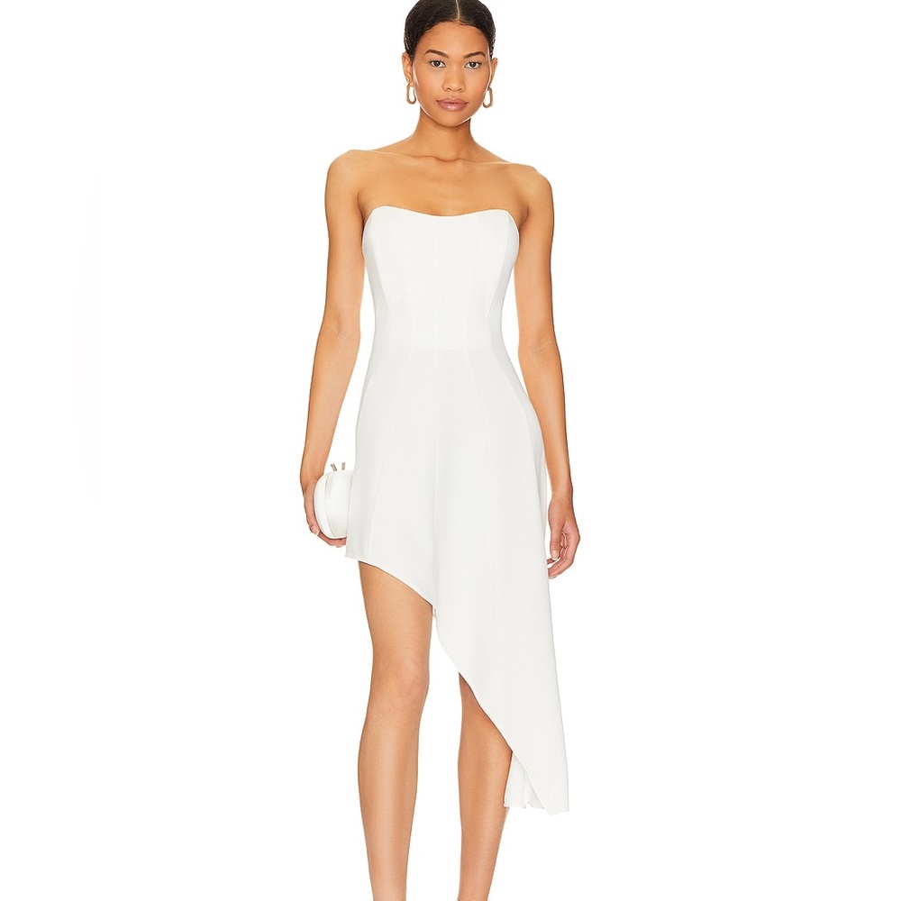 Amanda Uprichard Muse Dress in Ivory